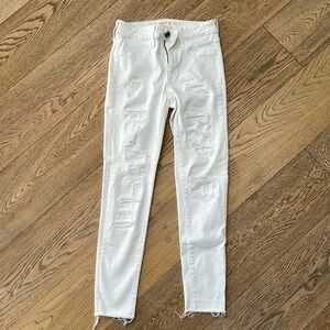 American Eagle White Denim